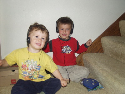 Jake and Sam rock