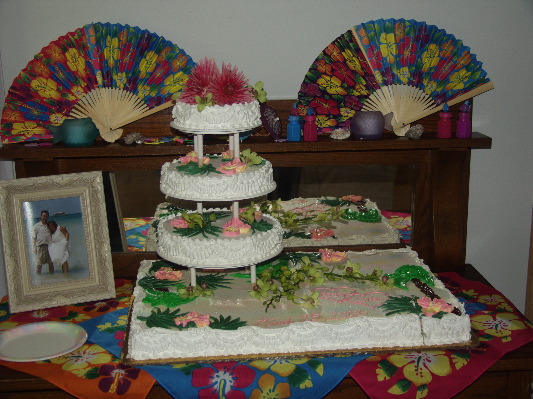 The cake- very tastey!