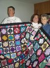 Mom's quilt- a work of art!