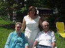Linda with Uncle Len and Aunt Lori