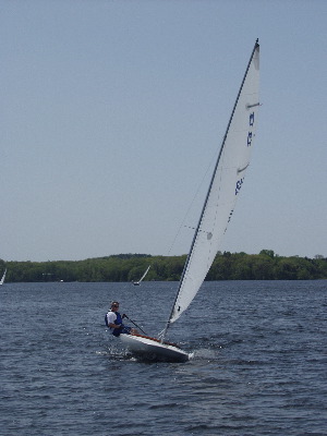 Steve sailing